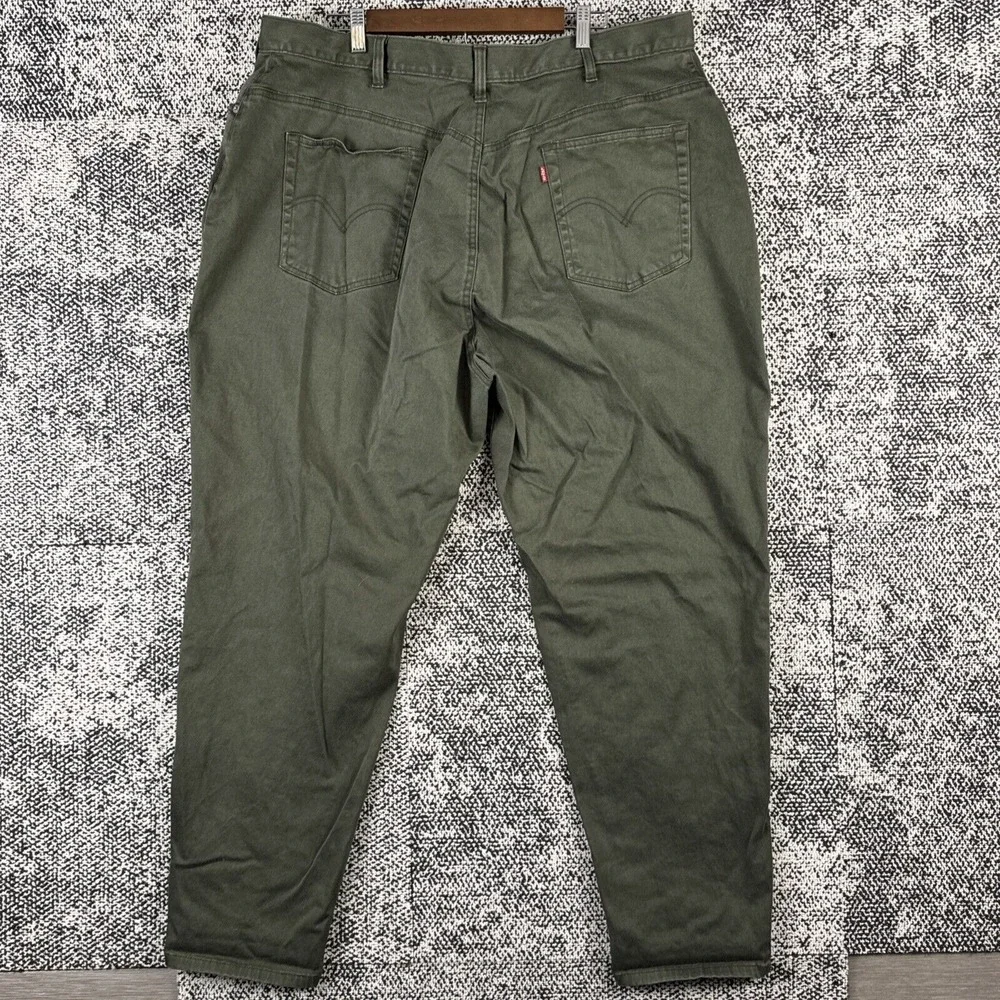 Levis Red Tab 550 Womens 24M (40 X 30) Relaxed Fit Plus Green Pants‎ High Rise